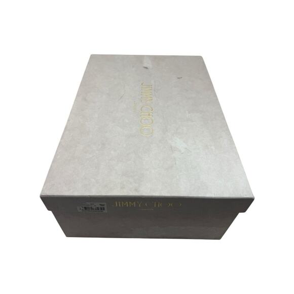 JIMMY CHOO Dovina Snake Embossed Espadrille Platform Wedge Women's Size 40 - Picture 15 of 16